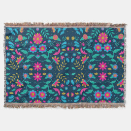 Blumenmexikanisch Decke