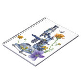 Blumenmikroskop Notizblock (Linke Seite)