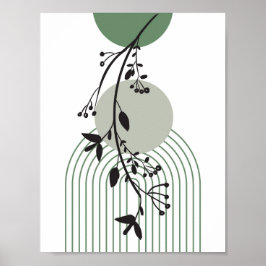 BlumenMinimalismus Poster