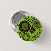 Blumenminze Button (Vorne & Hinten)