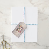 Blumenmischgebäck Geschenkanhänger (Mit Garn)