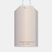 Blumenmischgebäck Geschenkanhänger (Rückseite)