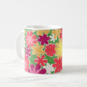 Blumenmischung Kaffeetasse (Vorderseite Links)