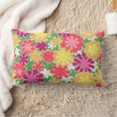 Blumenmischung Lendenkissen (Decke)