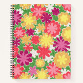 Blumenmischung Notizblock (Vorderseite)