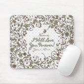 Blumenmode 11 Mousepad (Mit Mouse)