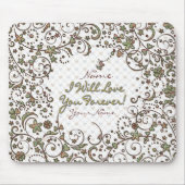 Blumenmode 11 Mousepad (Vorne)