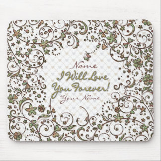 Blumenmode 11 Mousepad