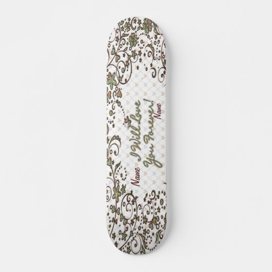 Blumenmode 11 Skateboard (Vorne)