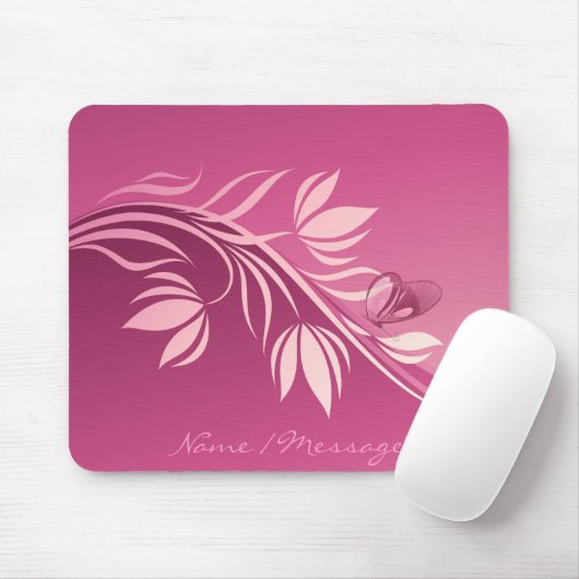 Blumenmode 2 Mousepad (Mit Mouse)