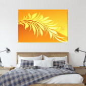 Blumenmode 3 überzogene Canvas Leinwanddruck (Insitu (Schlafzimmer))