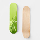 Blumenmode 4 Skateboard (Vorderseite)