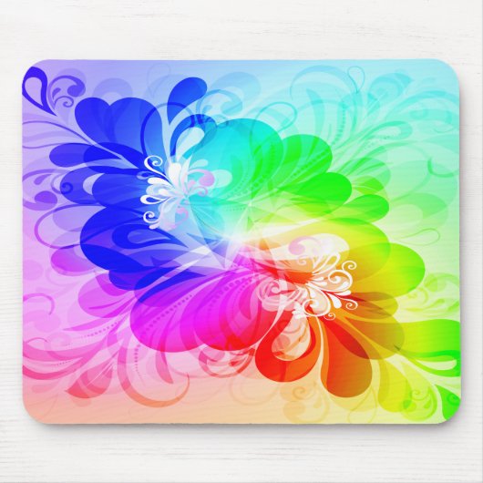 Blumenmode 5 Mousepad (Vorne)