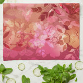 Blumenmode 6 Küchentücher (Gefaltet)