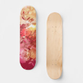 Blumenmode 6 Skateboard (Vorderseite)