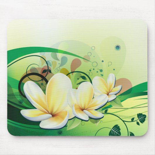 Blumenmode 8 Mousepad (Vorne)