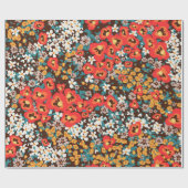 Blumenmodefeder, Sommerkleid Geschenkpapier (Flach)
