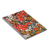 Blumenmodefeder, Sommerkleid Notizblock (Rechte Seite)