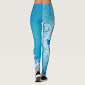 Blumenmodeon 10 Leggings (Rückseite)