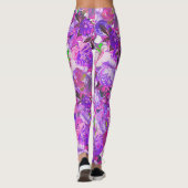 Blumenmodeon 17 Leggings (Rückseite)