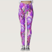 Blumenmodeon 17 Leggings (Vorderseite)