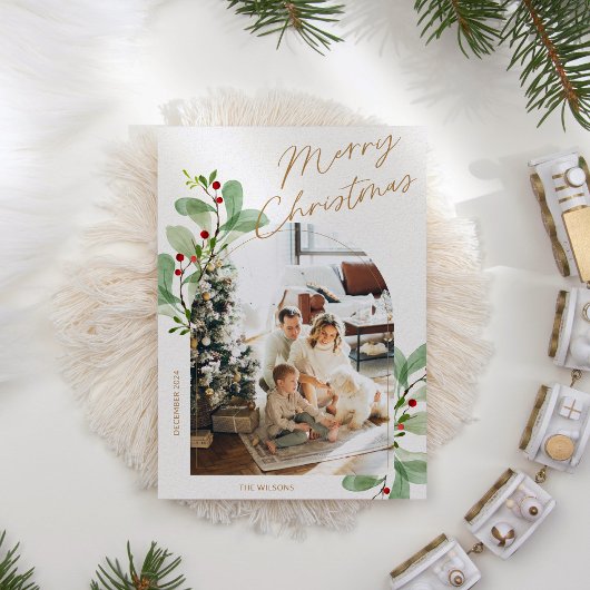 Blumenmodern Moderne Rustikale Foto Weihnachten