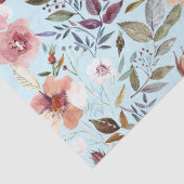 Blumenmodern Moderne Sommer-Blume Muster auf Aquam Seidenpapier (Detail)