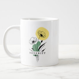 Blumenmohn Serenity Tasse | Liniengrafiken | Eid