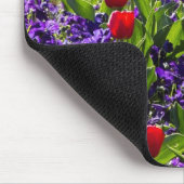 Blumenmohnblumen Mousepad (Ecke)