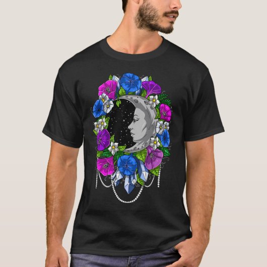 Blumenmond T-Shirt (Vorderseite)