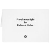 Blumenmondlicht (Rückseite Horizontal)