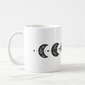 Blumenmondphasen Kaffeetasse (Links)