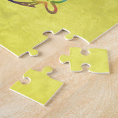 BLUMENmonogramm R Puzzle (Seite)