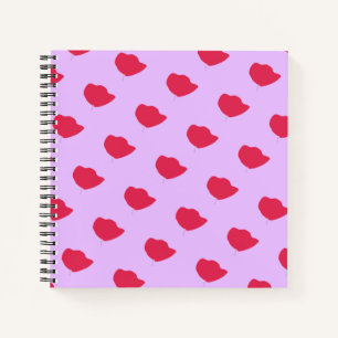 Blumenmonogramm SpiralNotebook Notizblock