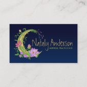 Blumenmoon Visitenkarte (Vorderseite)