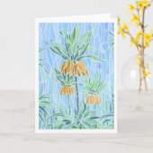 Blumenmosaik-Gruß-Karte Karte (Gelbe Blume)