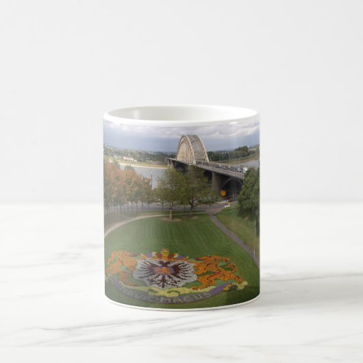 Blumenmosaik, Nijmegen Kaffeetasse (Mittel)