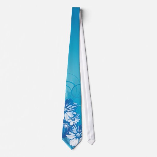 Blumenmotiv 10 Krawatte (Vorderseite)