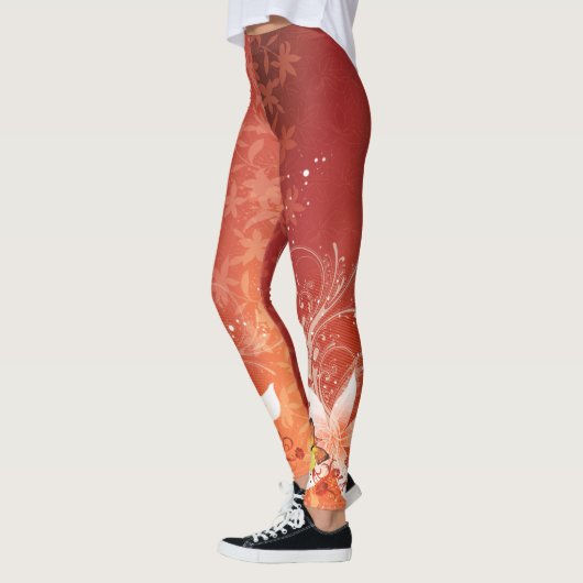 Blumenmotiv 11 Leggings (Links)