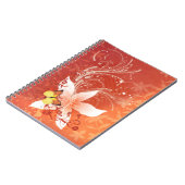 Blumenmotiv 11 Notebook Notizblock (Linke Seite)