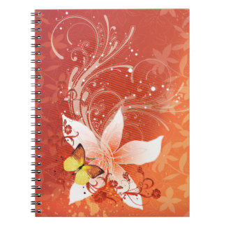 Blumenmotiv 11 Notebook Notizblock