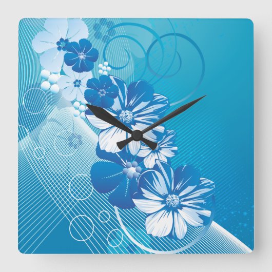 Blumenmotiv 11 Uhr (Vorderseite)