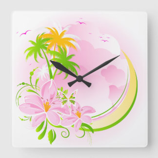 Blumenmotiv 12 Uhr