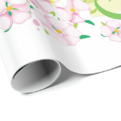 Blumenmotiv 15 Wrapping Paper Geschenkpapier (Rolleneckpunkt)