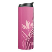 Blumenmotiv 2-4 Bildoptionen Thermosbecher (Nach links gedreht)
