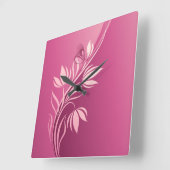 Blumenmotiv 2 Uhr (Winkel)