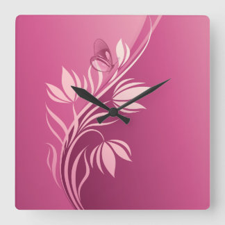 Blumenmotiv 2 Uhr