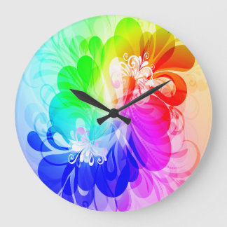 Blumenmotiv 5 Uhr