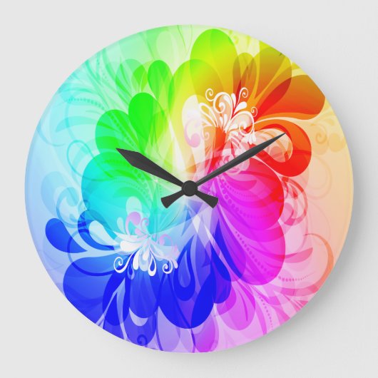 Blumenmotiv 5 Uhr (Vorderseite)