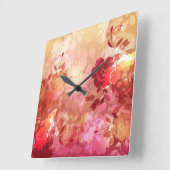 Blumenmotiv 6 Uhr (Winkel)
